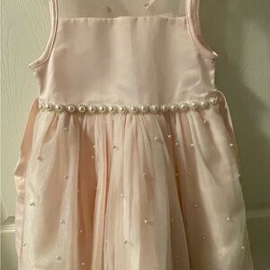 American Princess Pink and Cream Embellished Sundress for Weddings